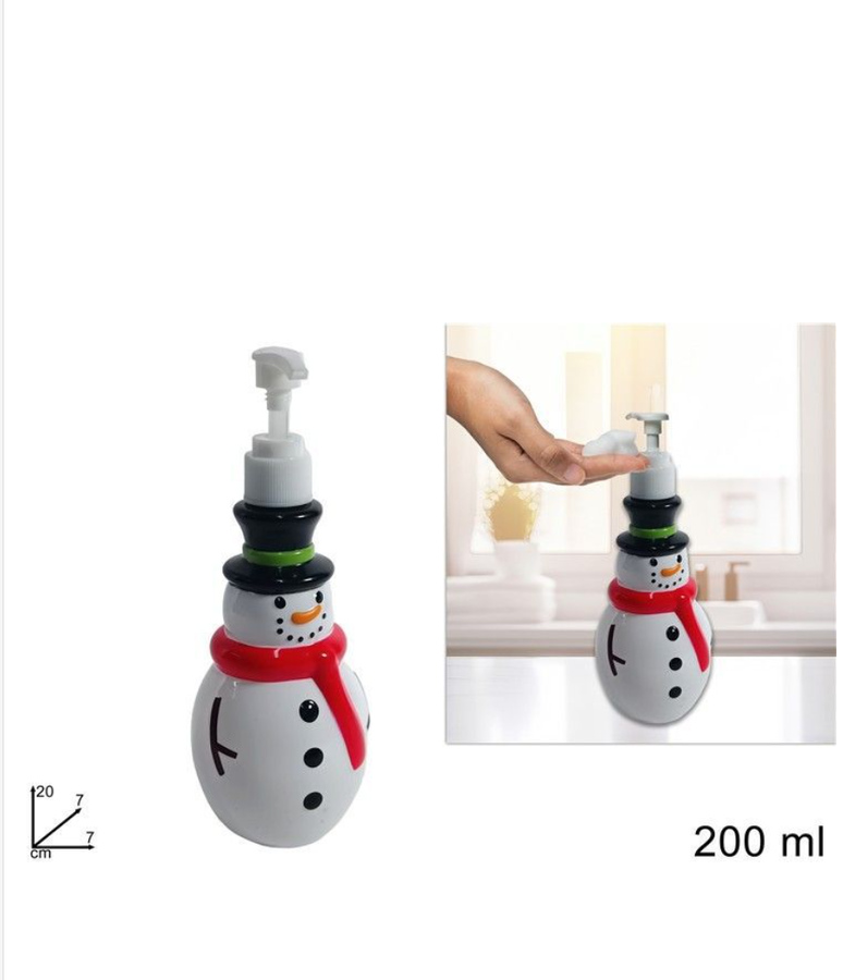DOSA SAPONE NATALIZIO DA 200 ml
 [Conf.da 12 pezzi]