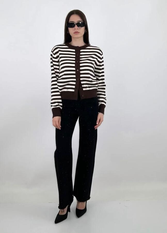 CARDIGAN RIGHE J'AIME'