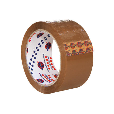 Nastro autoadesivo silenzioso da pacchi 28 my in PP 66X50 - vari colori