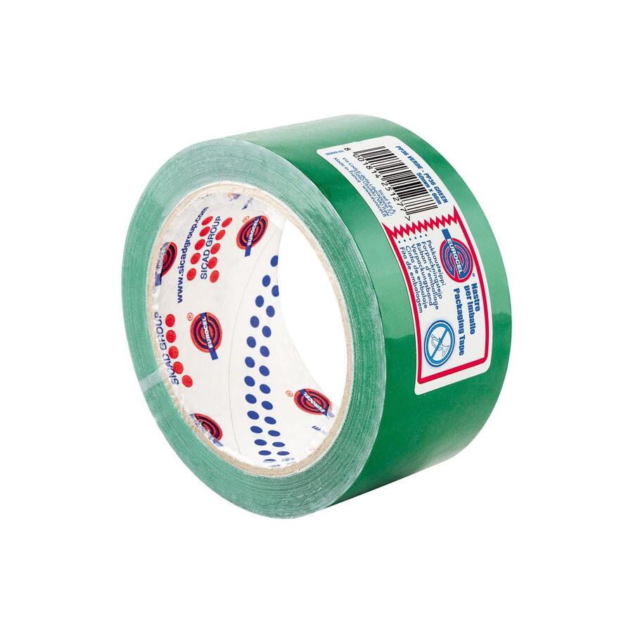 Nastro autoadesivo silenzioso da pacchi 28 my in PP 66X50 - vari colori