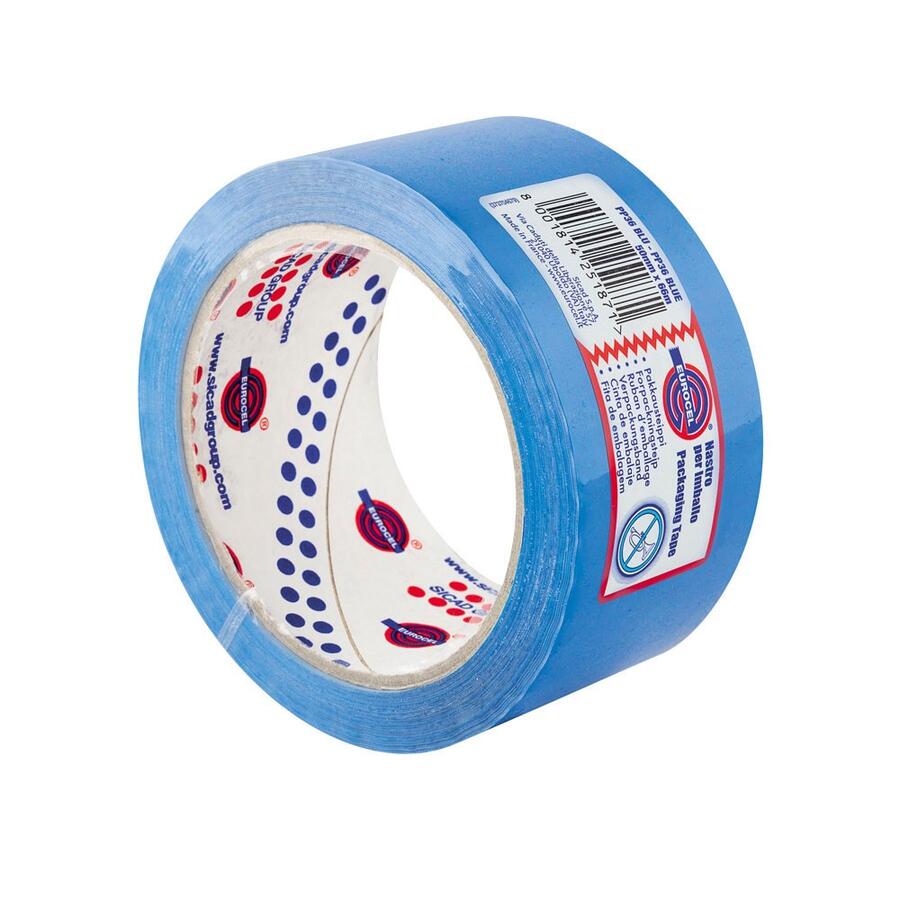 Nastro autoadesivo silenzioso da pacchi 28 my in PP 66X50 - vari colori