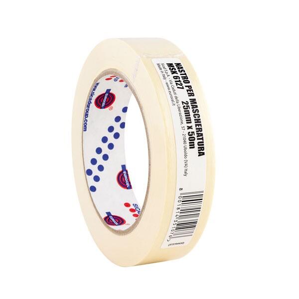 Nastro adesivo in carta Masking MSK 6127 rotolo 50 mt - varie altezze