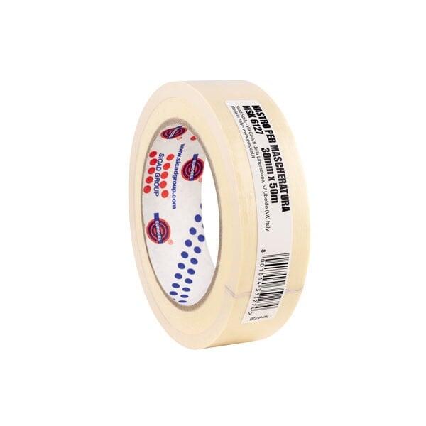 Nastro adesivo in carta Masking MSK 6127 rotolo 50 mt - varie altezze
