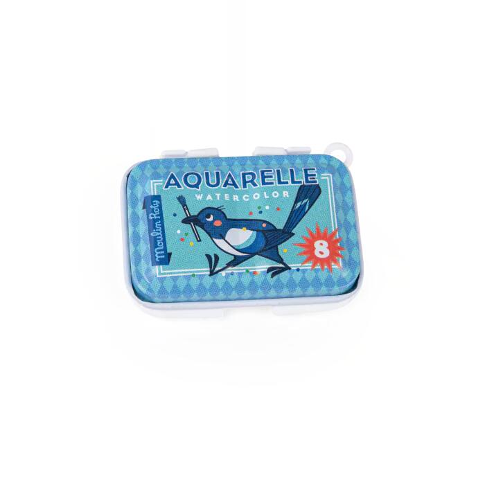 Mini palette di acquerelli Moulin Roty