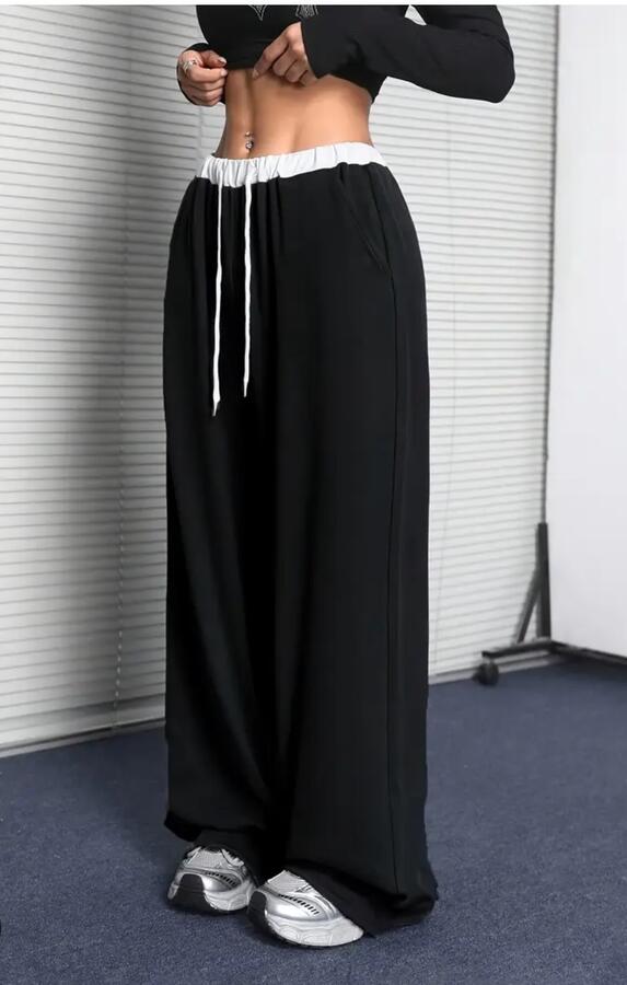 Pantalone tuta con bustino bianco vari colori 