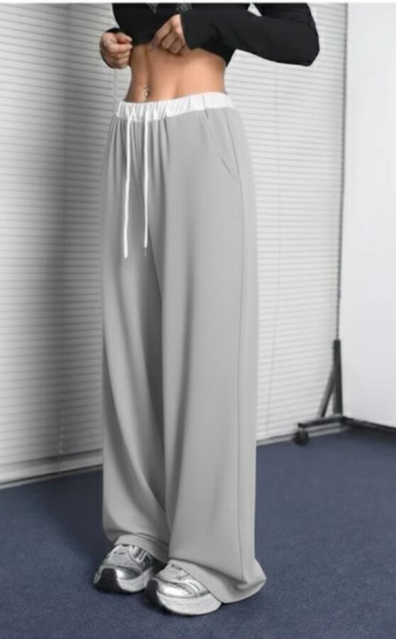 Pantalone tuta con bustino bianco vari colori 