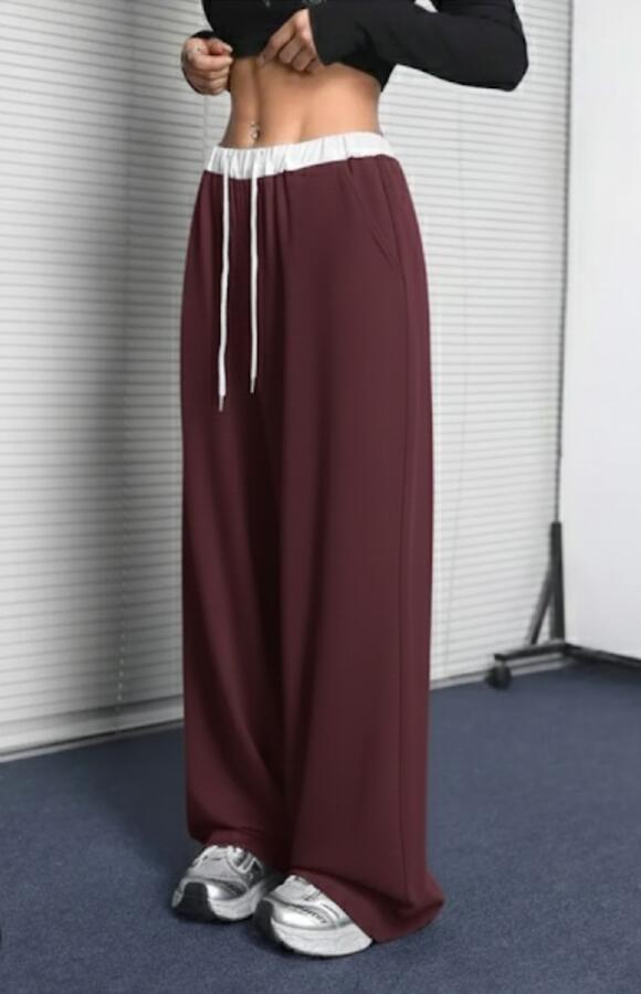 Pantalone tuta con bustino bianco vari colori 