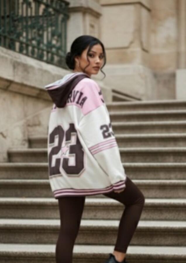 Coordinato tuta con cappuccio e leggings felpato vari colori 