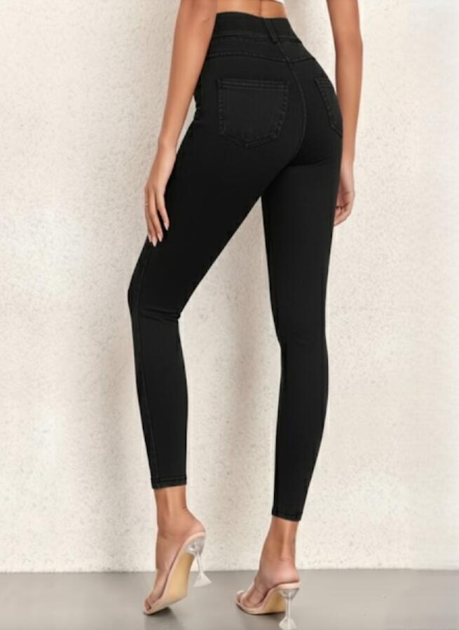 Leggings jeans flpatissimo disp. blu e nero taglie S/M - M/L - L/XL - XL/XXL