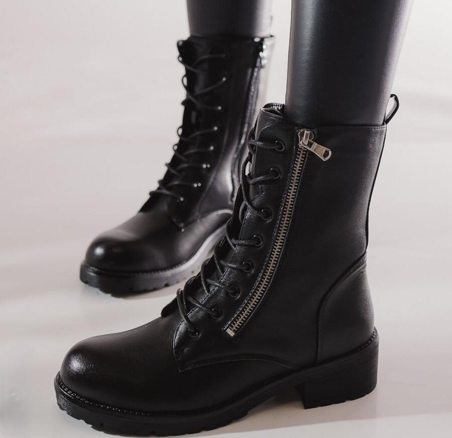 Anfibibassi con laccetti e cerniera 36/41