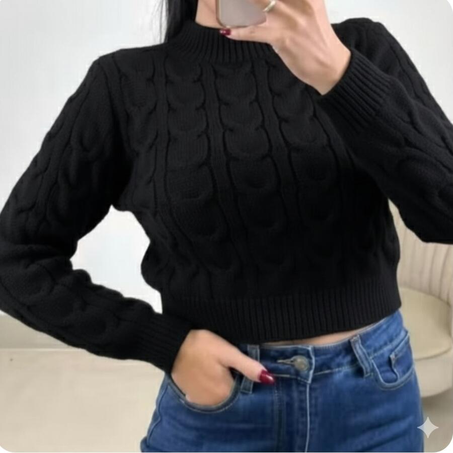 maglioncino di lana corto vari colori