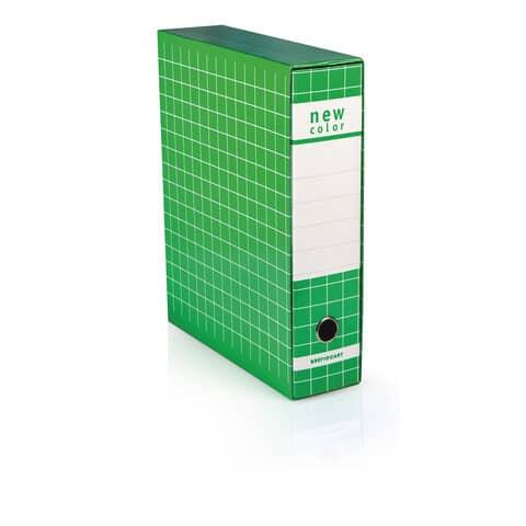 NEW COLOR - Registratore raccoglitore formato protocollo dorso 8 cm