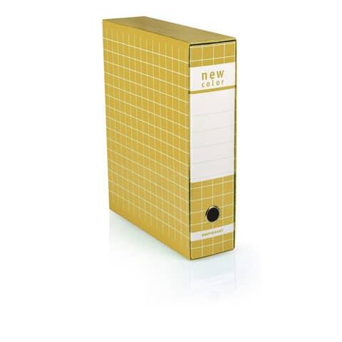 NEW COLOR - Registratore raccoglitore formato protocollo dorso 8 cm