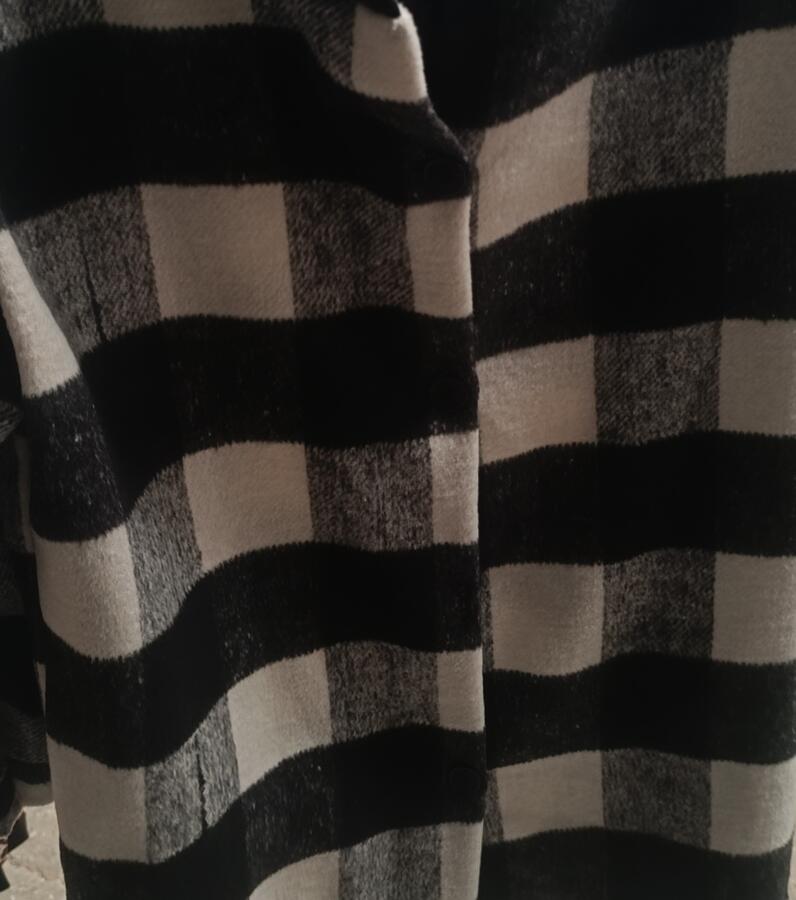 Giacca/camicia in flanella con cappuccio  varie fantasie taglia unica