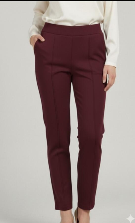 Pantalone in poliestere felpato vari colori 