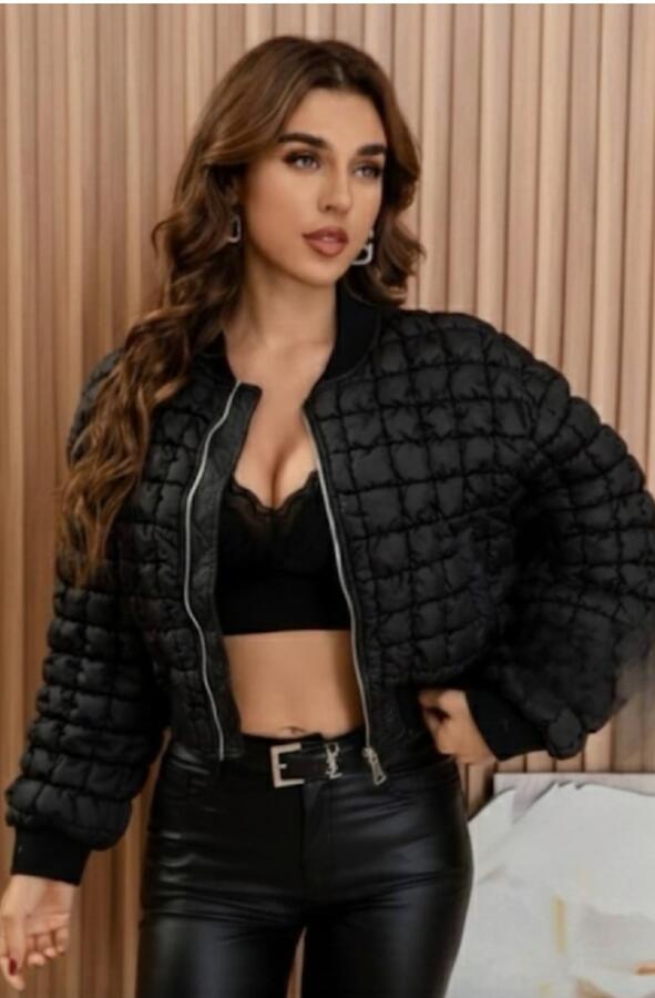 Giubbino bomberino nido d ape corto taglia SM -ML