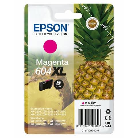 CARTUCCIA INCHIOSTRO INKJET EPSON 604XL C13T10H