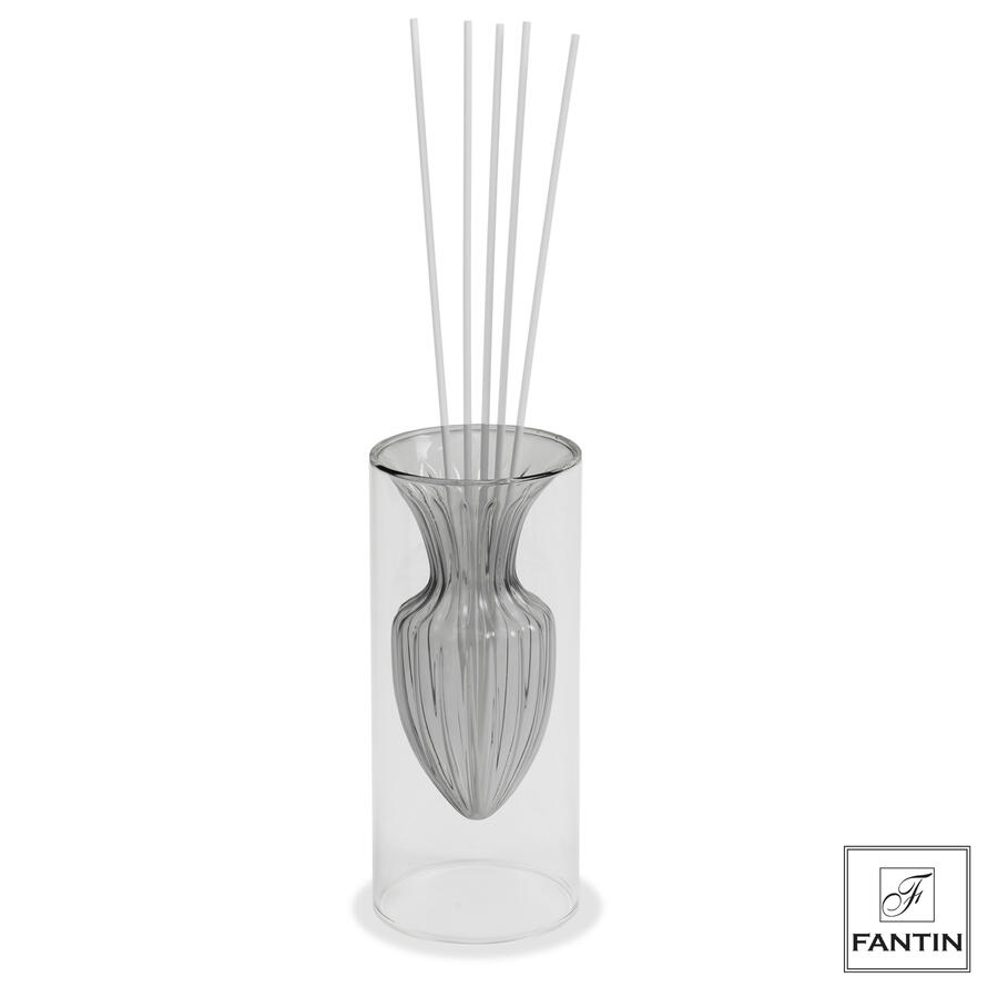 Fantin Argenti – Profumatore/Vaso Anfora in Vetro Ø8xh18 cm con Fragranza