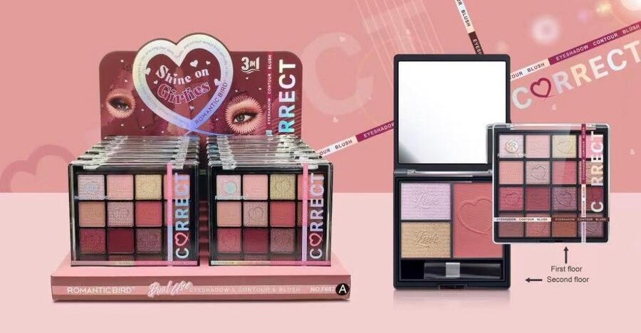 ROMANTIC BIRD SHINE ON GIRLS 3 IN 1
 [Conf.da 12 pezzi]