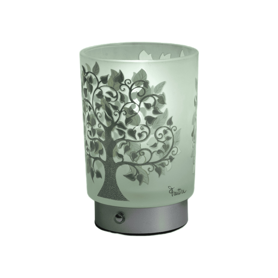Fantin Argenti Lampada “Albero della Vita” Ricaricabile USB in Vetro