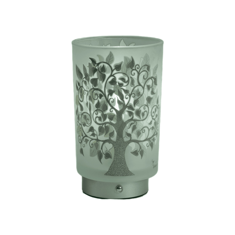 Fantin Argenti Lampada “Albero della Vita” Ricaricabile USB in Vetro
