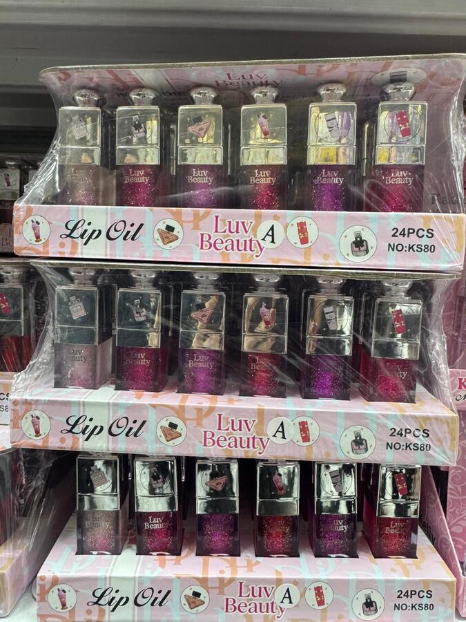 KATHY KELLY LUV BEAUTY LIP OIL (profumazione araba)
 [Conf.da 24 pezzi]