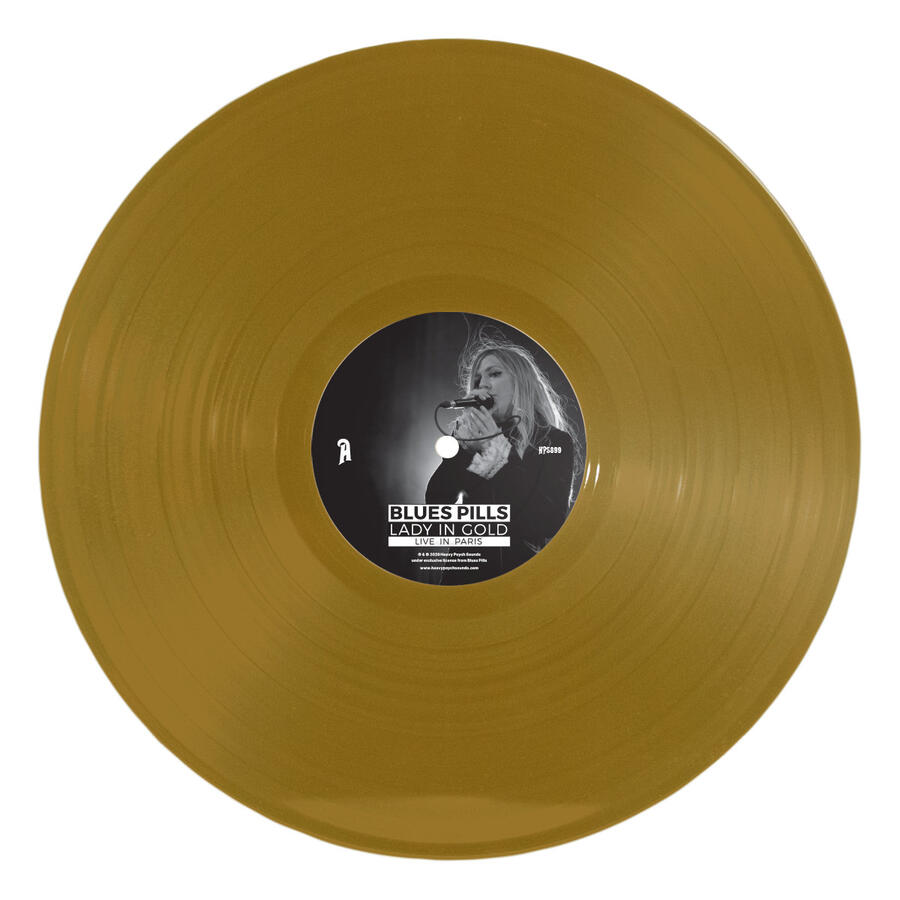 BLUES PILLS - LADY IN GOLD / LIVE IN PARIS - 