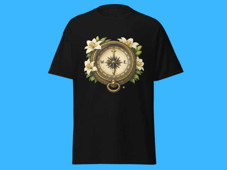 T-Shirt "Bussola della Fede"