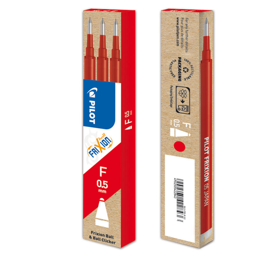 SET 3 REFILL SFERA FRIXIONball CLICKER 0.5mm PILOT