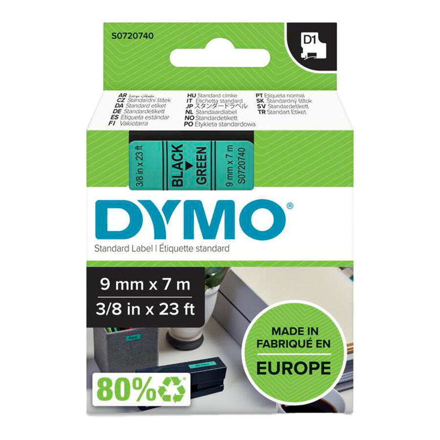 NASTRO DYMO TIPO D1 (9MMX7M)