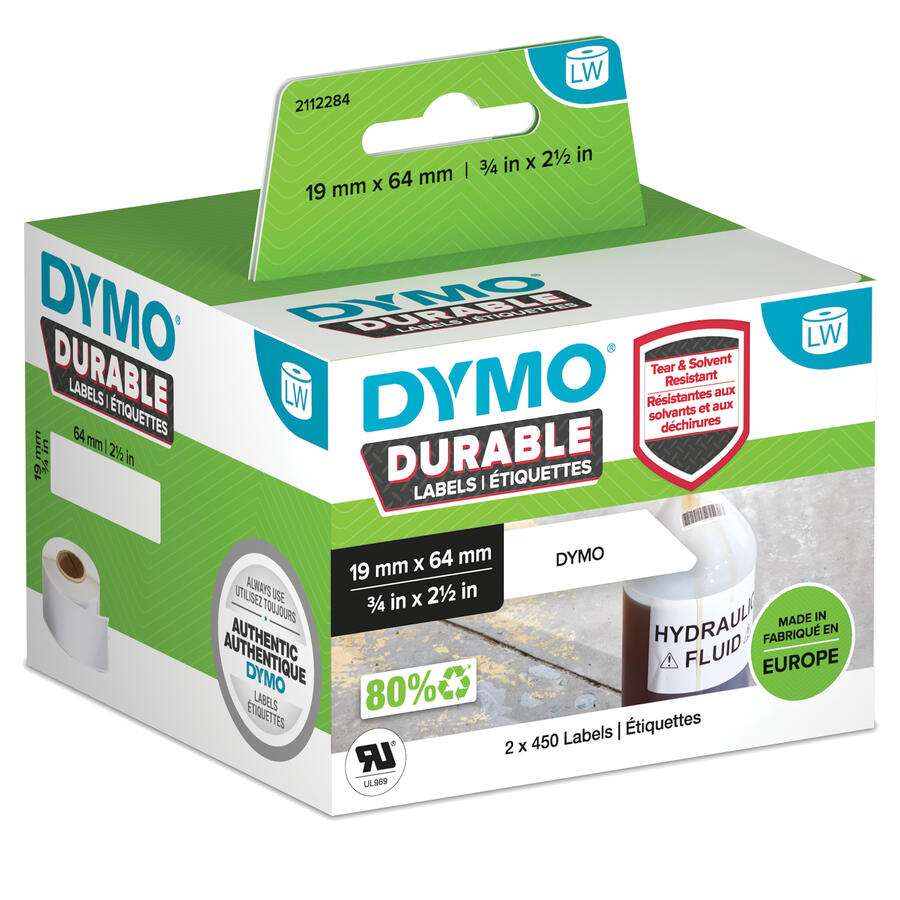 ROTOLO ETICHETTE DURABLE INDUSTRIAL MULTIUSO