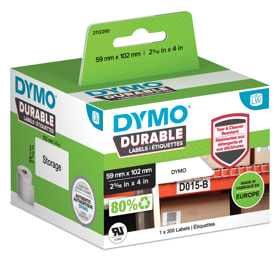 ROTOLO ETICHETTE DURABLE INDUSTRIAL MULTIUSO