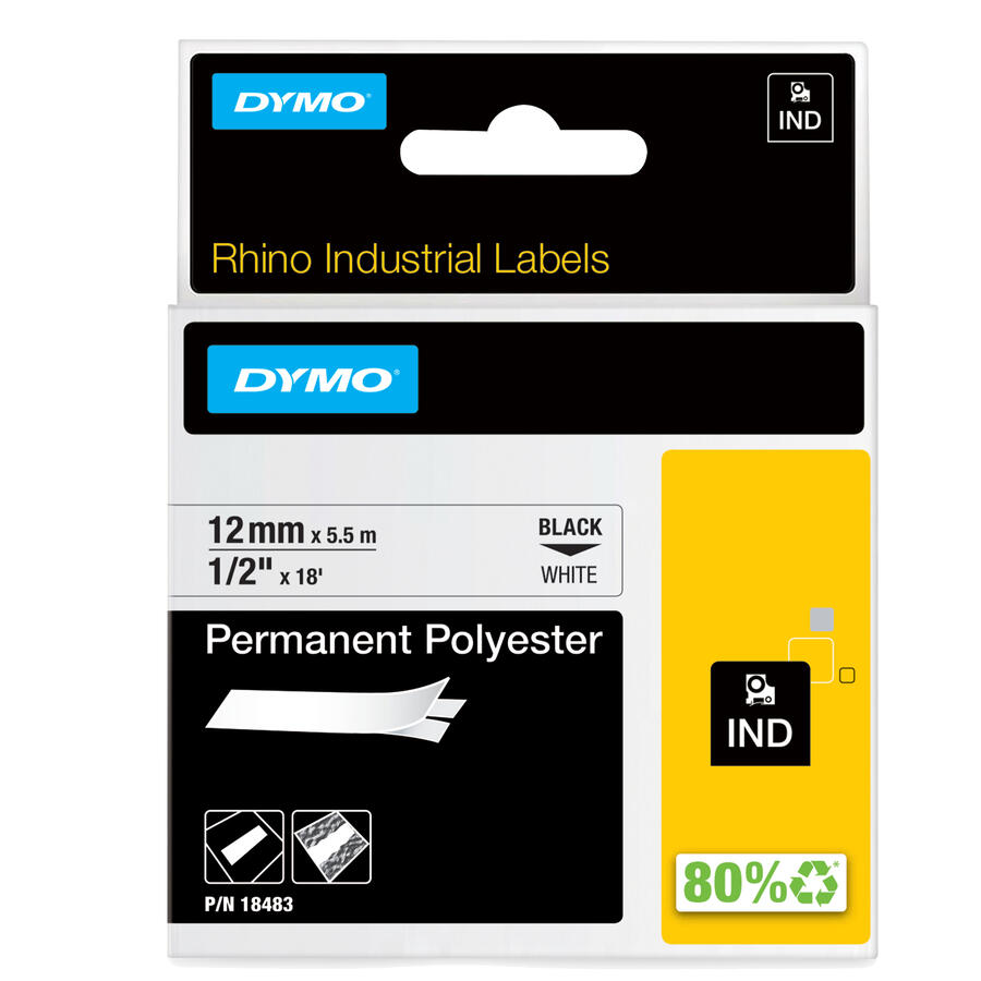 NASTRO POLIESTERE PERMANENTE 5.5mt RHINO