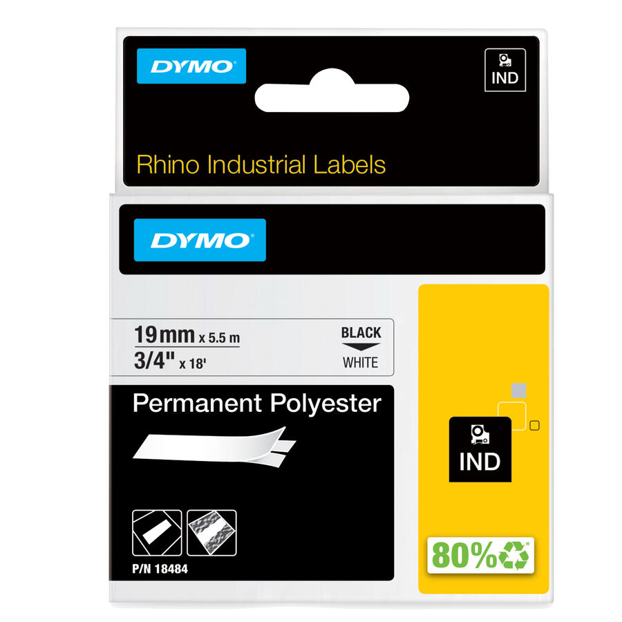 NASTRO POLIESTERE PERMANENTE 5.5mt RHINO