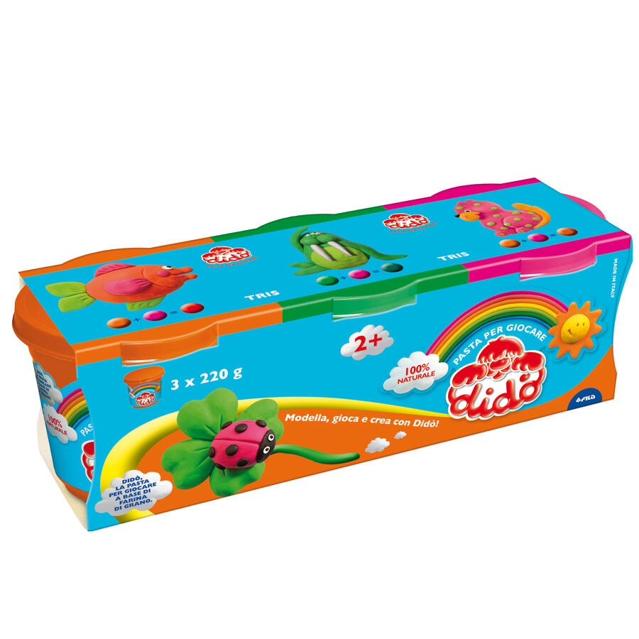 TRIS BARATTOLI DIDO' 220 GR