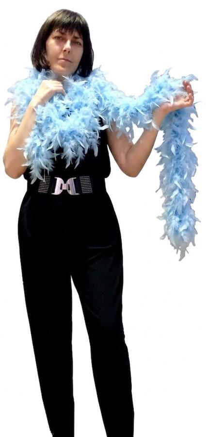 FEATHER BOA COLORED SLIM 