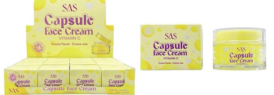 SAS CAPSULE FACE CREAM [Conf. da 12 pezzi]