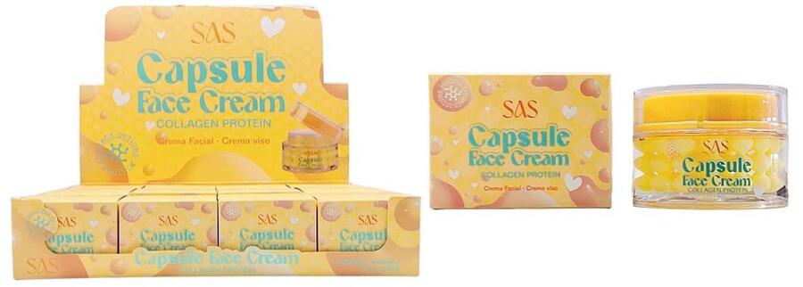 SAS CAPSULE FACE CREAM [Conf. da 12 pezzi]