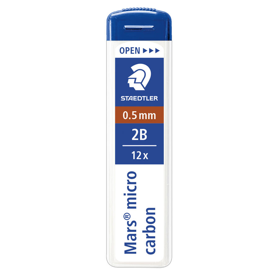 Astuccio da 12 mine 0.5mm MARS MICRO 250 05 STAEDTLER - 12 astucci