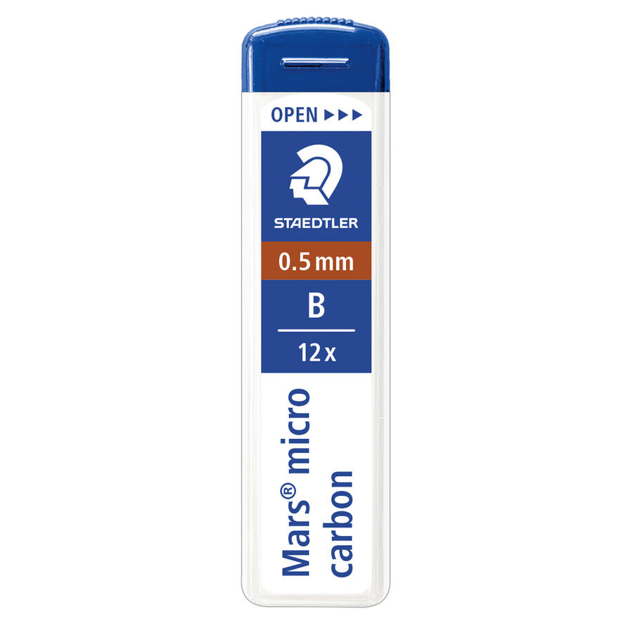 Astuccio da 12 mine 0.5mm MARS MICRO 250 05 STAEDTLER - 12 astucci