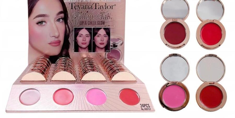TEYANA TAYLOR CREAM BLUSH & LIP TINT [Conf. da 24 pezzi]