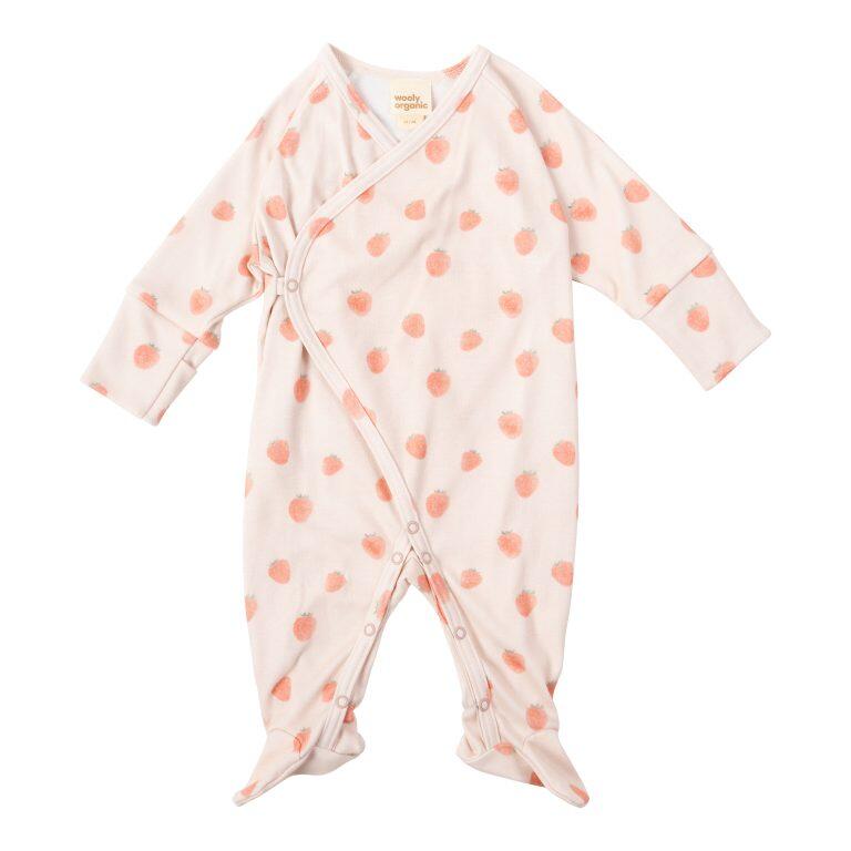 Tutina avvolgente maniche lunghe – 100% cotone biologico GOTS