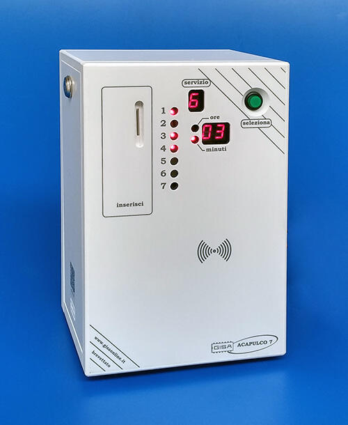 Gettoniera elettronica da 1 a 4 docce o servizi 12Vac mod. Acapulco 4