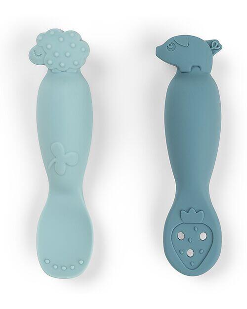 Set 2 Cucchiai da Apprendimento in Silicone – Tiny Farm