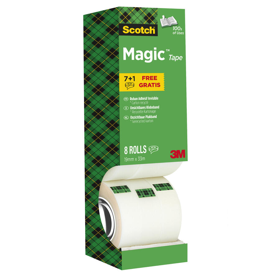 Nastro Adesivo Invisibile Permanente 19x33 MAGIC 810 SCOTCH