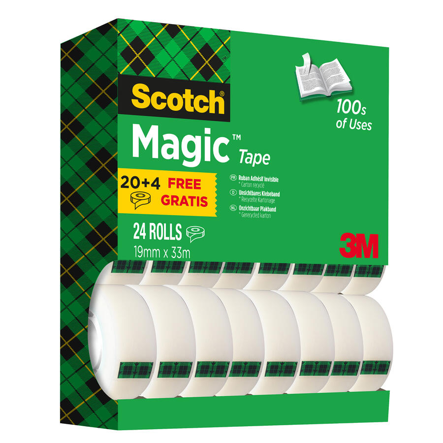 Nastro Adesivo Invisibile Permanente 19x33 MAGIC 810 SCOTCH