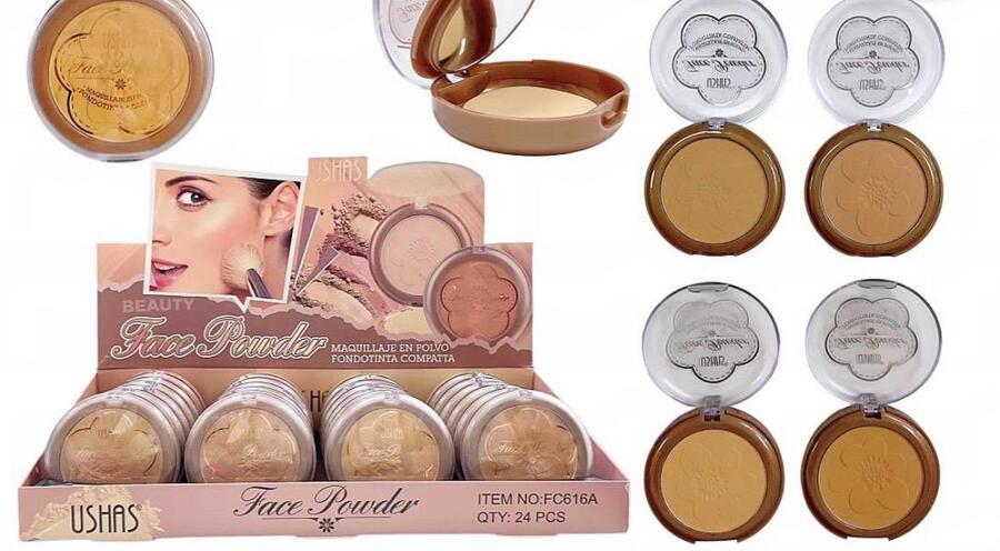 USHAS FACE POWDER [Conf. da 24 pezzi]