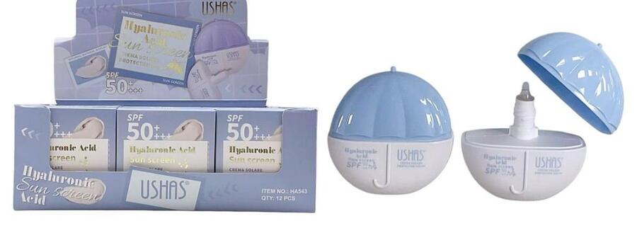 USHAS CREMA SOLARE SPF 50+ [Conf. da 12 pezzi]
