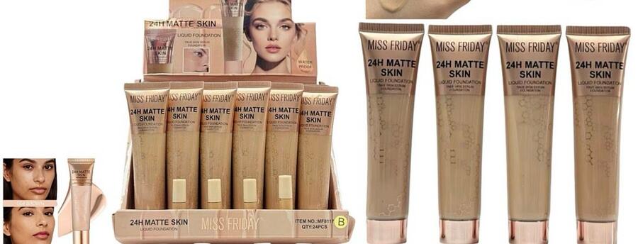 MISS FRIDAY 24H MATTE SKIN LIQUID FOUNDATION [Conf. da 24 pezzi]