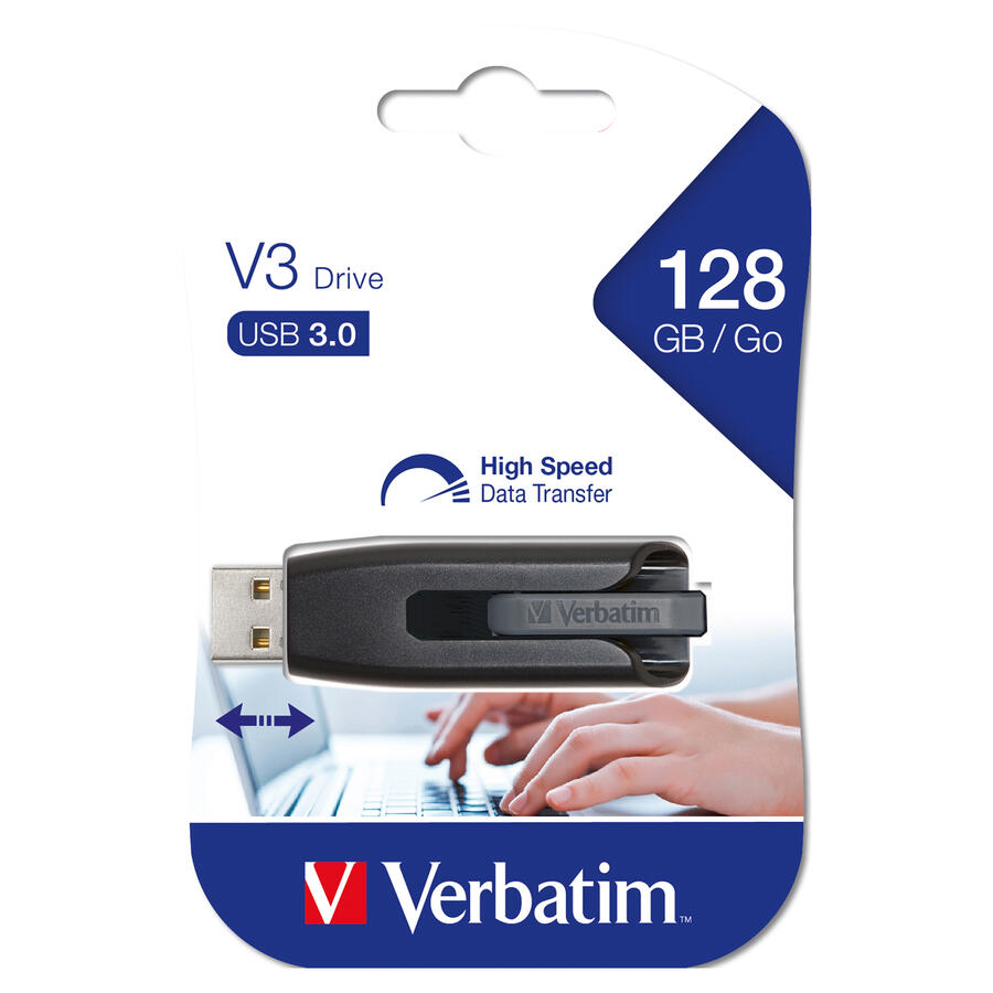 Chiavetta USB 3.0 SuperSpeed STORE 'N' GO V3 USB Drive VERBATIM